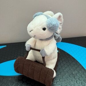 Jellycat Merry Mouse Sleighing, Retired, BNWT